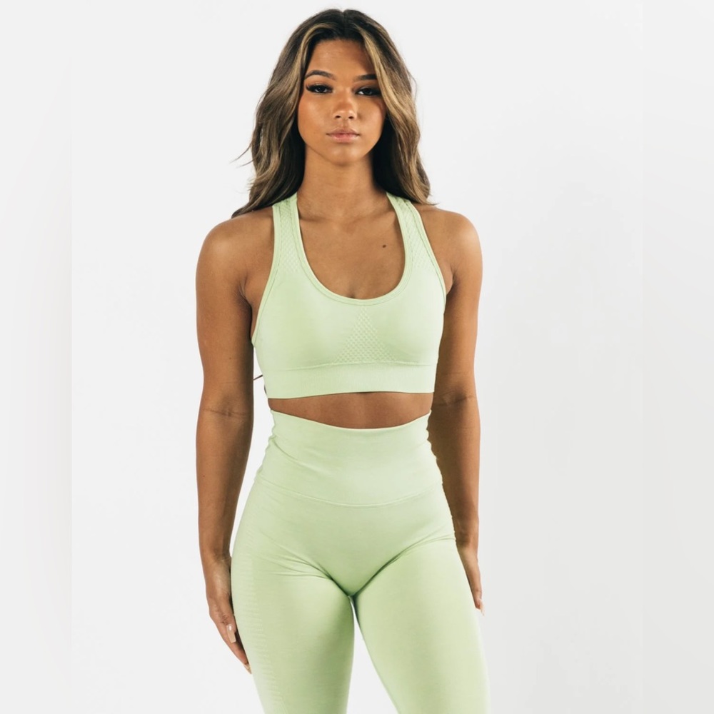 ALPHALETE IMPACT BRA
Women's High-Impact Seamless 
Frozen Spring